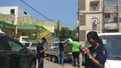  الشرطة في حملة لضبط المرور وصيانة الشوارع في يافا وتل ابيب 